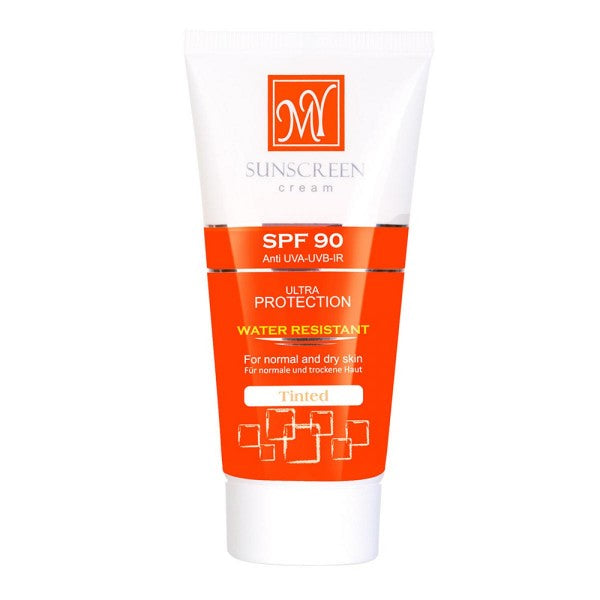 Cream-Powder Sunscreen Spf90 For Normal & Dry Skin Tented - 50ml