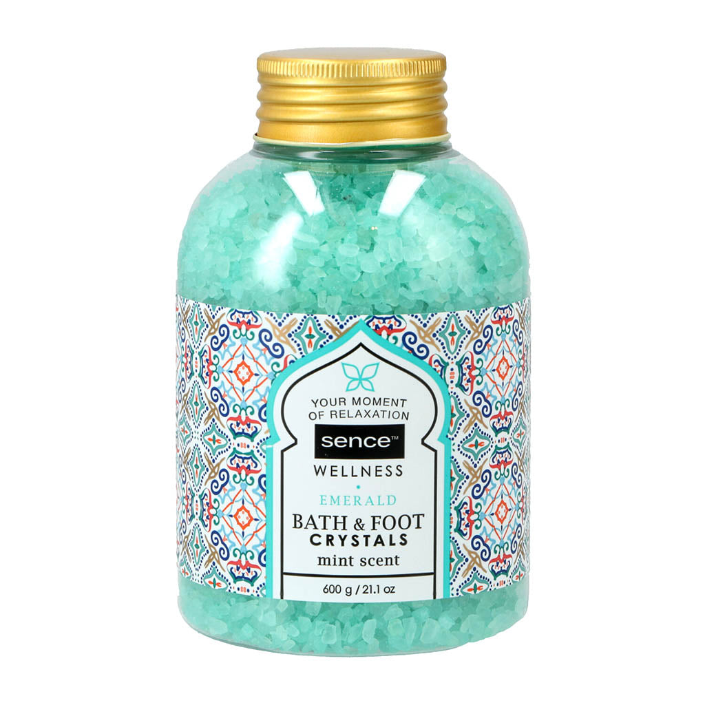 Sence Of Wellness Bath&Foot Crystals - 600gr - Emerald