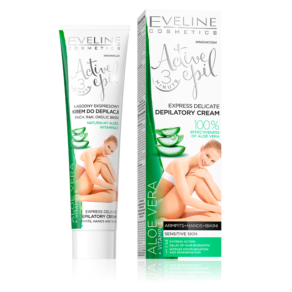 Express Delicate Depilatory Cream Aloe Vera - 125ml