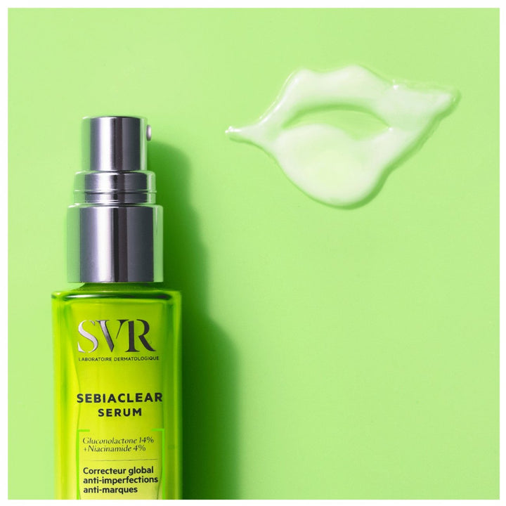 SVR Sebiaclear Serum Correcteur - 30ml | اس في ار سيبياكلير سيروم مصحح كلي للوجه - 30 مل