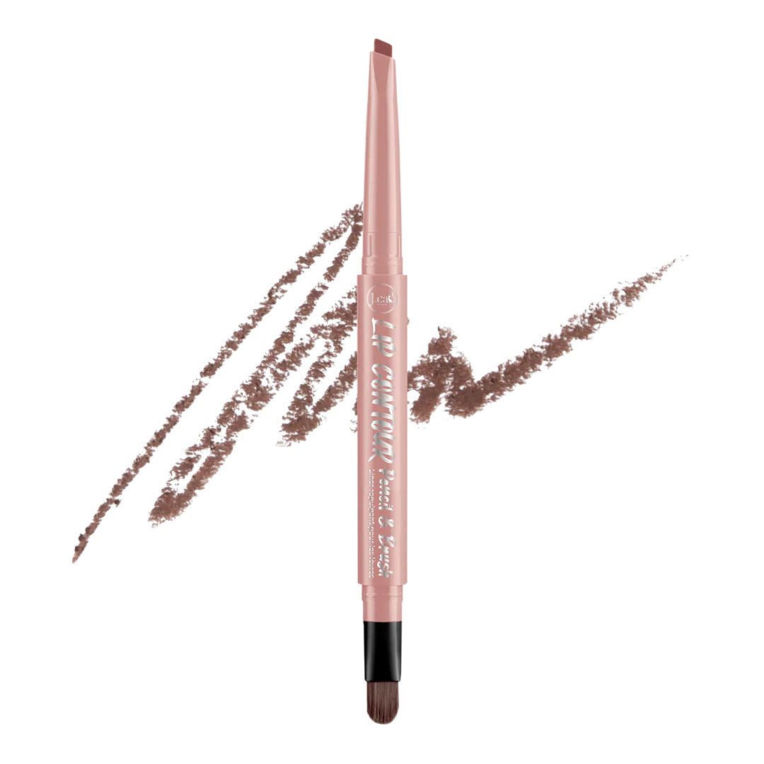 J. Cat Lip Contour Pencil & Brush - 0.22g| جي كات قلم تحديد للشفاه-0.22غرام