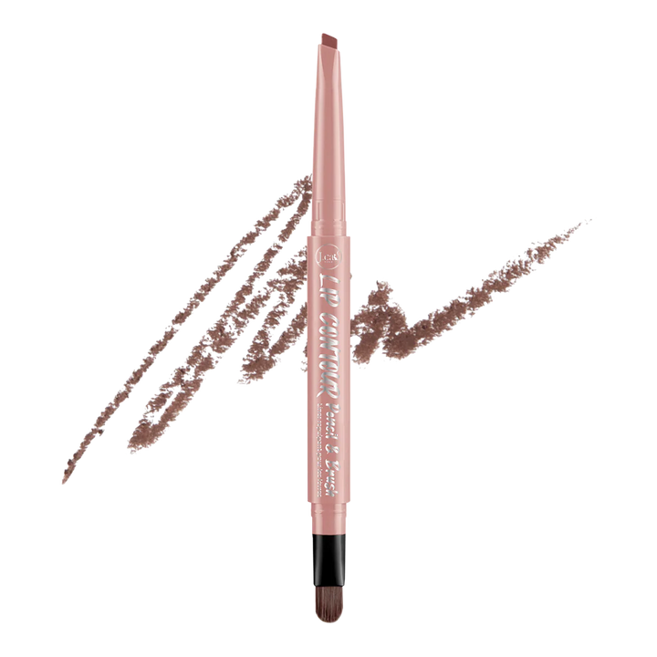 J. Cat Lip Contour Pencil & Brush - 0.22g| جي كات قلم تحديد للشفاه-0.22غرام