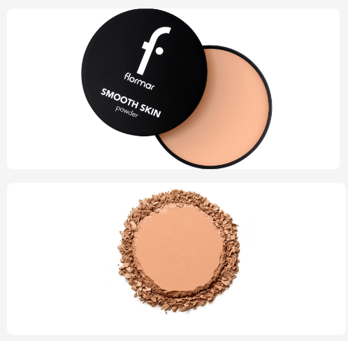 Flormar Smooth Skin Powder - 17g | فلورمار بودرة مضغوطة - 17 غرام