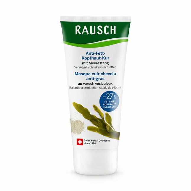 RAUSCH Degreasing scalp treatment with seaweed - 100ml | راوش علاج الشعر وفروة الرأس الدهنية - 100 مل
