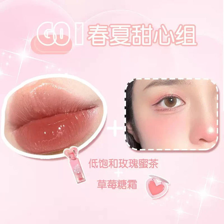Lovely Cream Blush&Lipstick Set -1.2g