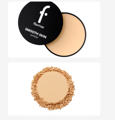 Flormar Smooth Skin Powder - 17g | فلورمار بودرة مضغوطة - 17 غرام