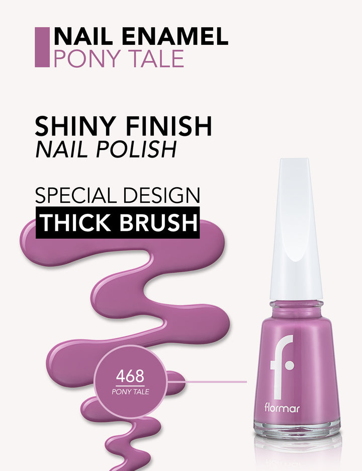 Flormar Nail Enamel - 11ml | فلورمار صبغ أظافر