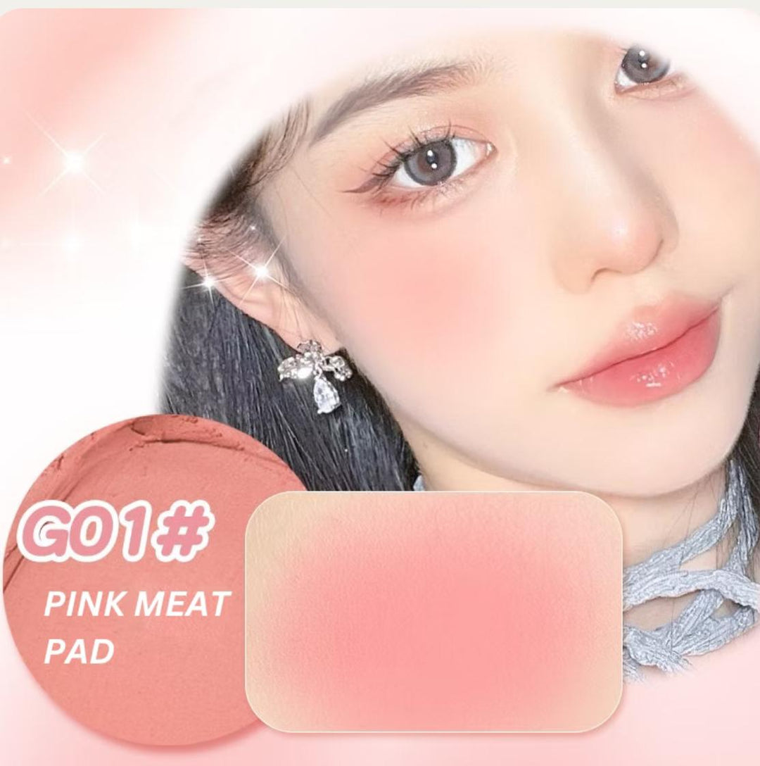 GOGO TALES Elastic Soft Focus Powder Blusher Cream - 8 g | جوجو تاليس بلاش كريمي إيلاستيك سوفت - 8 غ