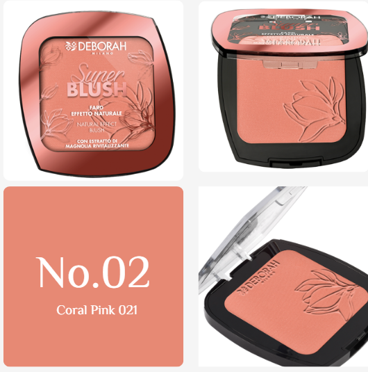 DEBORAH Super Blush Natural Effect Mat - 9g | ديبورا احمر خدود مات - 9 غرام