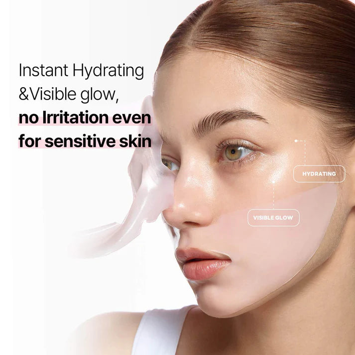 ROUND LAB Camellia Deep Collagen Firming Gel Mask - 4pcs | راوند لاب ماسك للوجه بالكولاجين والكاميليا - 4 قطع