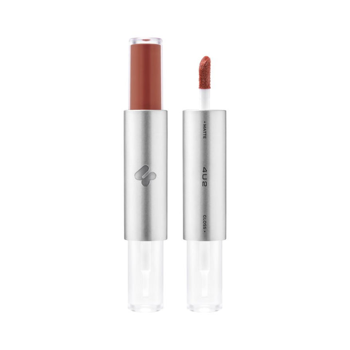 4U2 TWOGETHER MATTE AND GLOSS LIP - 2g | 4U2 أحمر الشفاه مطفي ولامع – 2 غرام