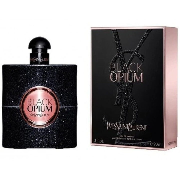 YSL OPIUM BLACK  EDP - 90ml | عطر ايف سان لوران بلاك اوبيوم او دو بارفيوم للنساء 90مل