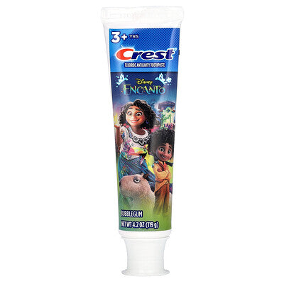 Crest Fluoride Anticavity Toothpaste Bubblegum - 119g | كريست معجون أسنان بالفلور للاطفال - 119 غرام