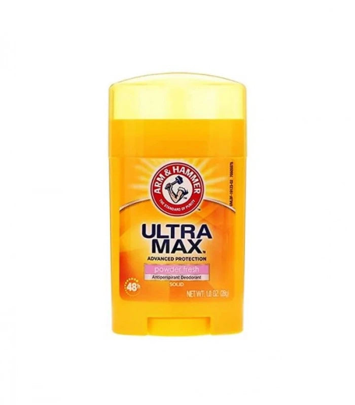 ARM & HAMMER Ultramax Powder Fresh Solid Antiperspirant/deodorant - 28g | ارم اند هامر مضاد للتعرق رول - 28 غرام