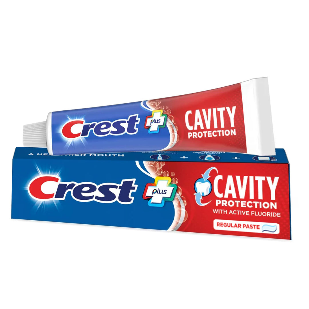 Crest Toothpaste Cavity Protection Regular - 232 g | كريست معجون الأسنان لمكافحة التسوس - 232 غ