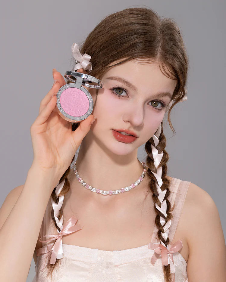 Flower Knows Swan Ballet Serie Embossed Blush - 5g | فلاور نوز بلاش - 5 غرام
