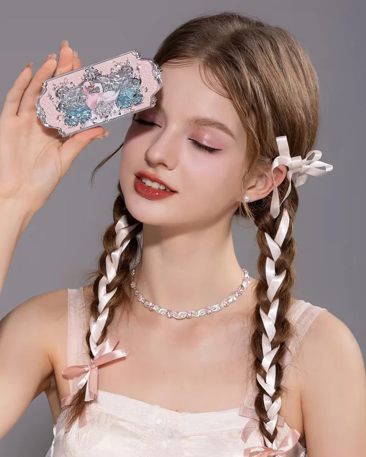 Flower Knows Swan Ballet Series Sios Color Eyeshadow Palette - 6.5g | فلاور نوز باليت اي شادو - 6.5 غرام