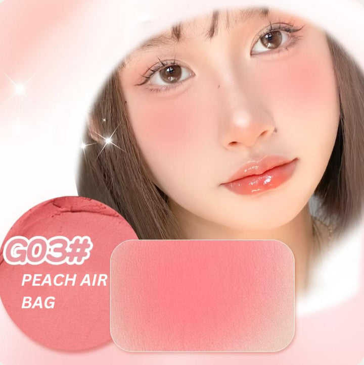 GOGO TALES Elastic Soft Focus Powder Blusher Cream - 8 g | جوجو تاليس بلاش كريمي إيلاستيك سوفت - 8 غ