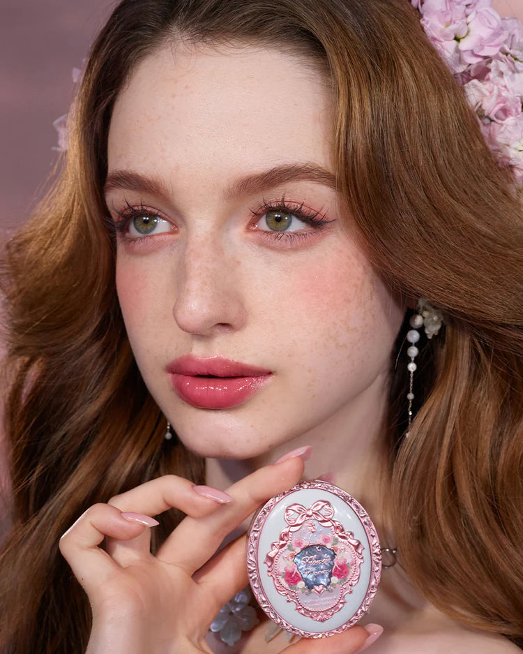 Flower Knows Midsummer Fairytales Collection Velvet Embossed Blush - 5g | فلاور نوز بلاش - 5 غرام