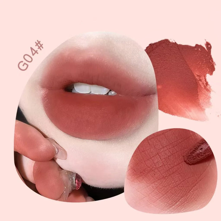 GOGO TALES Powder Mist Cloud Mud Lip Clase - 4.7g | جوجو تاليس جلوس للشفاه ميست كلاود - 4.7 غ
