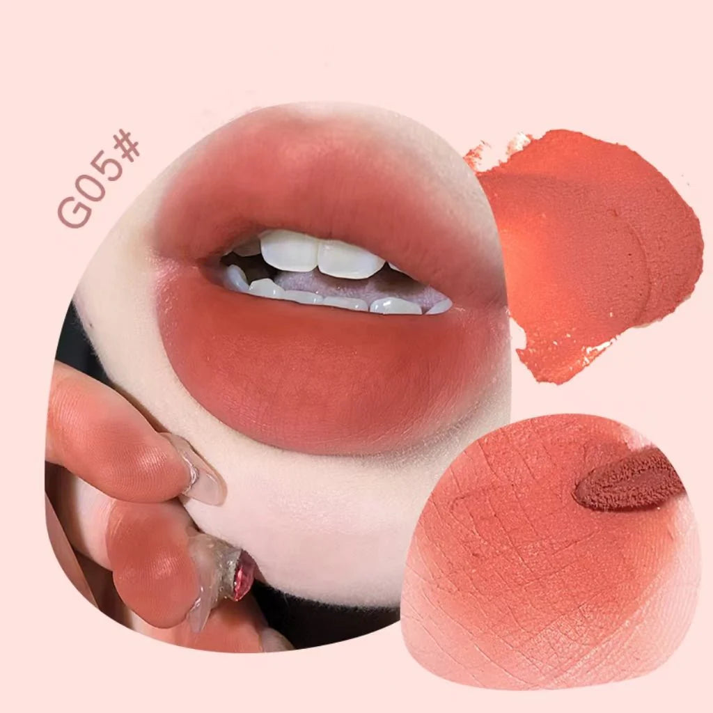 GOGO TALES Powder Mist Cloud Mud Lip Clase - 4.7g | جوجو تاليس جلوس للشفاه ميست كلاود - 4.7 غ
