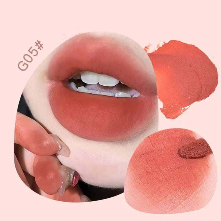 GOGO TALES Powder Mist Cloud Mud Lip Clase - 4.7g | جوجو تاليس جلوس للشفاه ميست كلاود - 4.7 غ