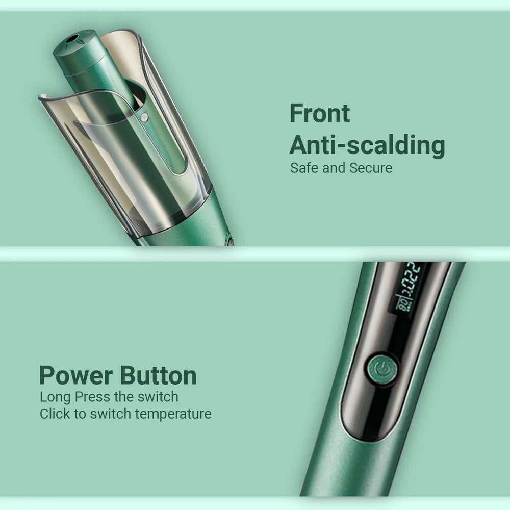 VGR Professional Automatic Hair Curler | جهاز تجعيد الشعر الأوتوماتيكي الاحترافي من VGR