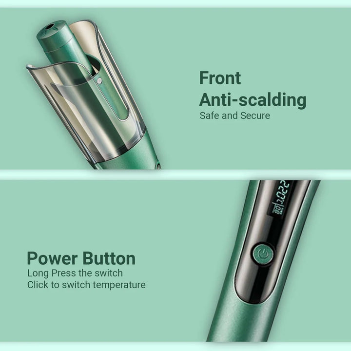 VGR Professional Automatic Hair Curler | جهاز تجعيد الشعر الأوتوماتيكي الاحترافي من VGR