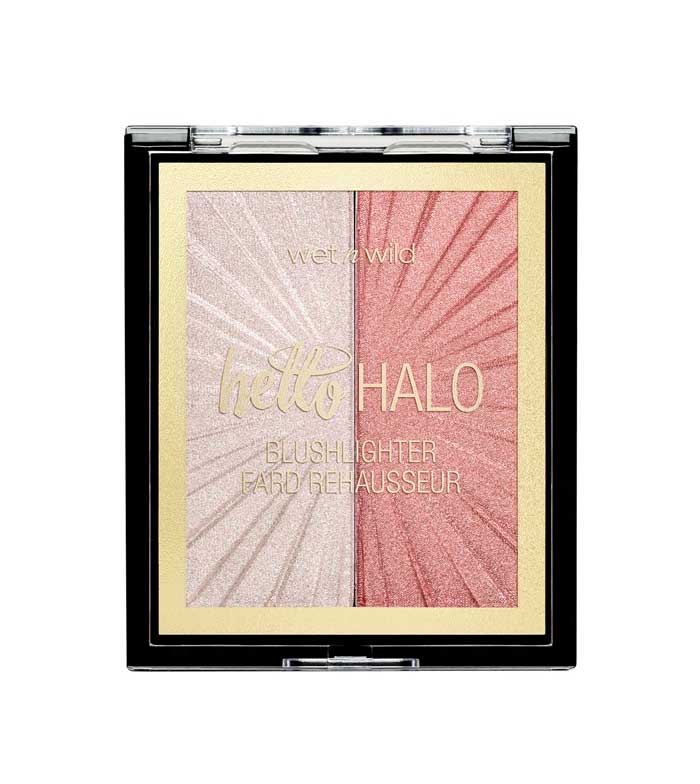 wet n wild Megaglo Hello Halo Duo blush and highlighter - 10g | ويت ان وايلد باليت بلاش و هايلايتر - 10 غرام