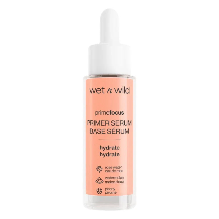 wet n wild PRIME FOCUS HYDRATING PRIMER SERUM - 30ml | ويت ان وايلد سيروم برايمر مرطب للوجه - 30 مل