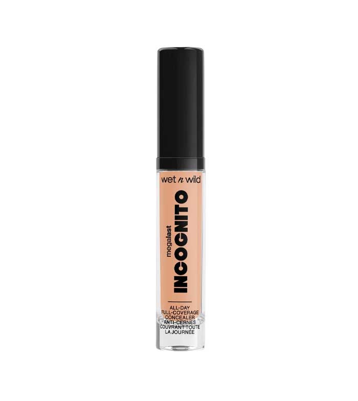 wet n wild MEGA LAST INCOGNITO ALL-DAY FULL COVERAGE CONCEALER - 5.5ml | ويت ان وايلد كونسيلر بتغطية عالية يدوم طوال اليوم - 5.5 مل