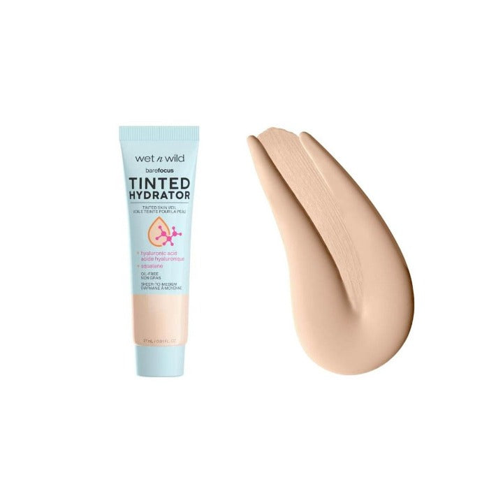 wet n wild BARE FOCUS TINTED HYDRATOR TINTED SKIN VEIL - 27ml | ويت ان وايلد مرطب مع لون للوجه - 27 مل