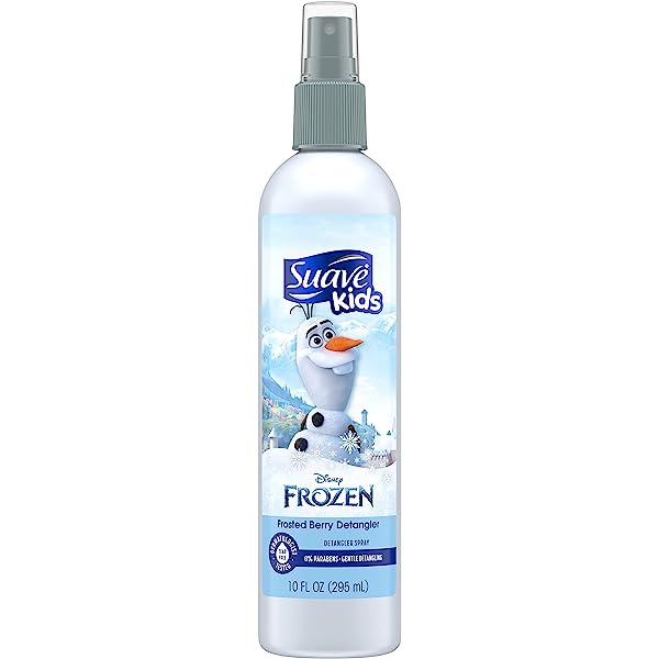 Suave Disney Frozen Detangler Spray, Anna Sparkle Berry - 295ml | سواف بخاخ لفك تشابك الشعر للاطفال - 295 مل