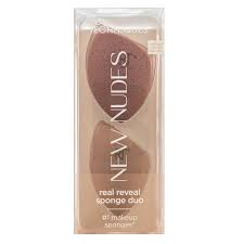 Real Techniques New Nudes Real Reveal Sponge Duo - 2pcs | ريل تكنيك اسفنجة مكياج - 2 قطع
