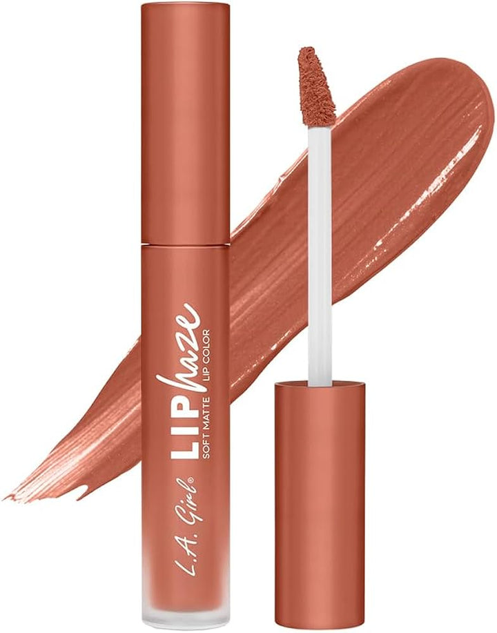 L.A. Girl Lip Haze Soft Matte Lip Color - 3.3ml | ال ايه كيرل أحمر شفاه سائل مات - 3.3 مل