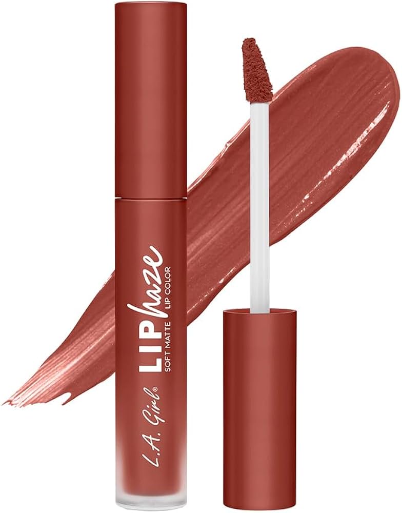 L.A. Girl Lip Haze Soft Matte Lip Color - 3.3ml | ال ايه كيرل أحمر شفاه سائل مات - 3.3 مل