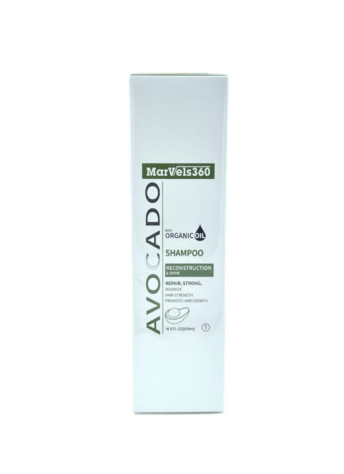 Marvels360 Avocado Shampoo - 500ml | مارفلز شامبو الافوكادو - 500 مل