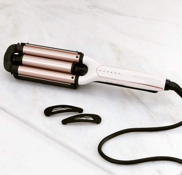 Remington Pro Luxe 4 in 1 Adjustable Waver CI91AW | ريمينجتون مموج للشعر الكهربائي