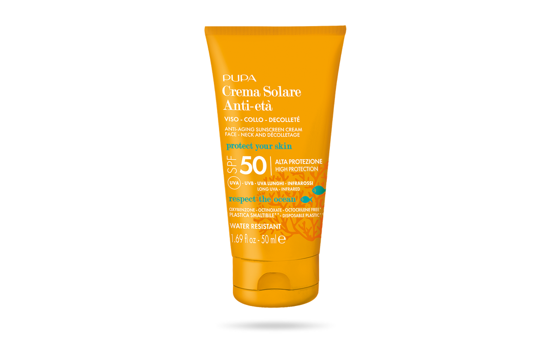 Pupa Sun Cream Body and Face SPF50 - 200ml | بوبا كريم واقي شمسي spf50 - 200 مل