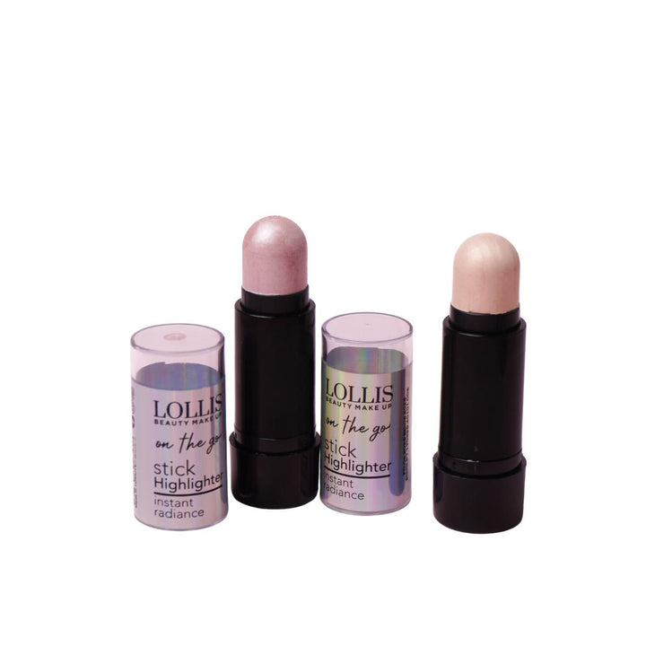 LOLLIS Stick Highlighter Instant Radiance - 6.5g | هايلايتر لوليس ستيك لإشراقة فورية – 6.5 جم