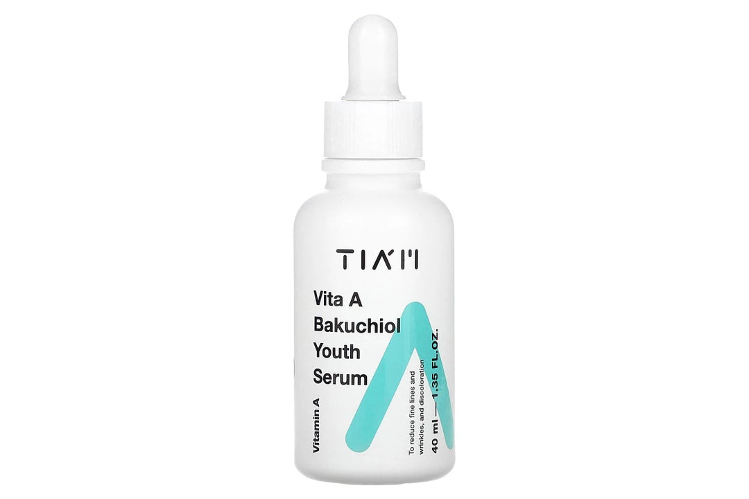 tiam Vita A Bakuchiol Youth Serum - 40ml | تيام سيروم فيتامين أ المضاد للتجاعيد - 40 مل
