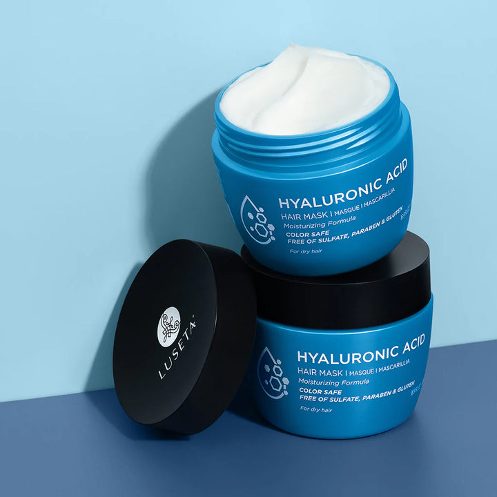 LUSETA Hyaluronic Acid Moisturizing Hair Mask - 500ml | لوسيتا ماسك للشعر بالهيالورونيك اسيد - 500 مل