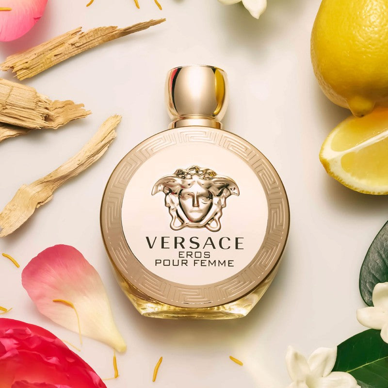 VERSACE Eros Pour Femme EDP - 100ml | فيرساتشي عطر  إيروس بور فيمي للنساء -  100 مل