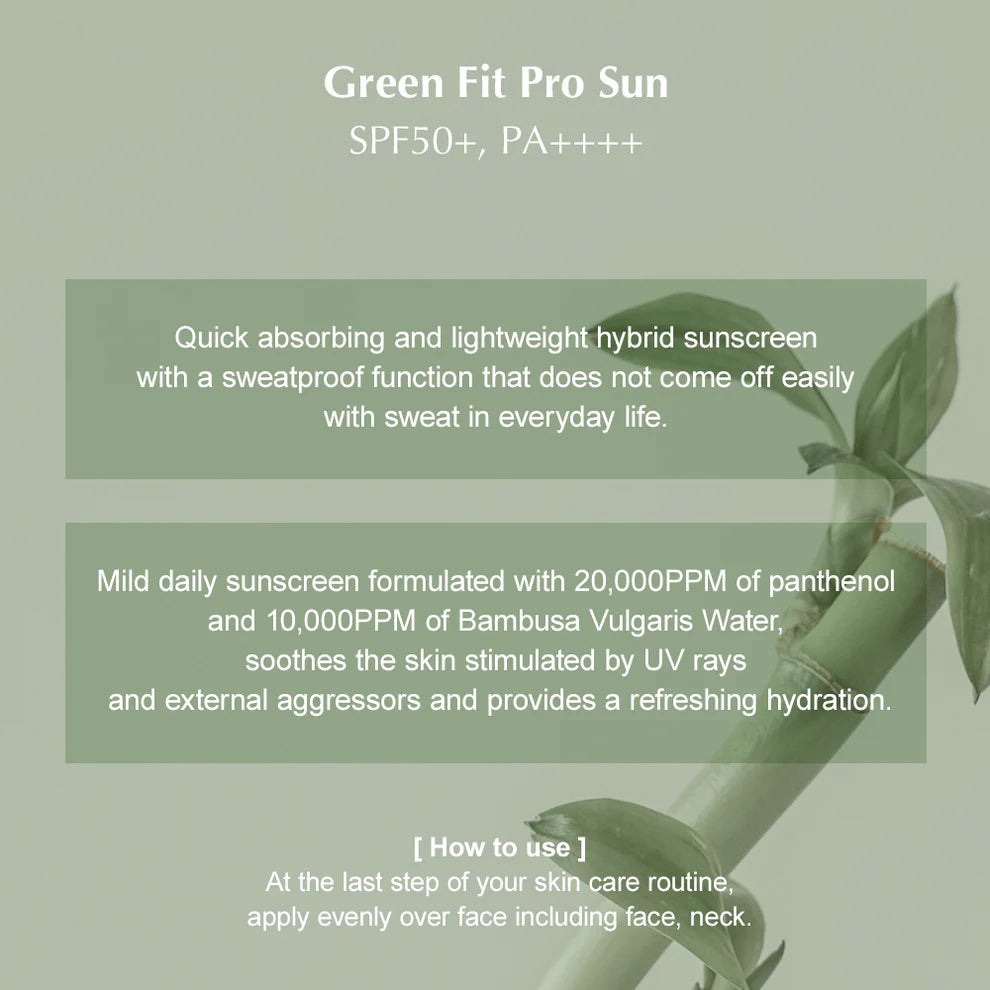 KAINE Green Fit Pro Sun Spf50+ -55ML | كاين واقي شمسي  - 55 مل