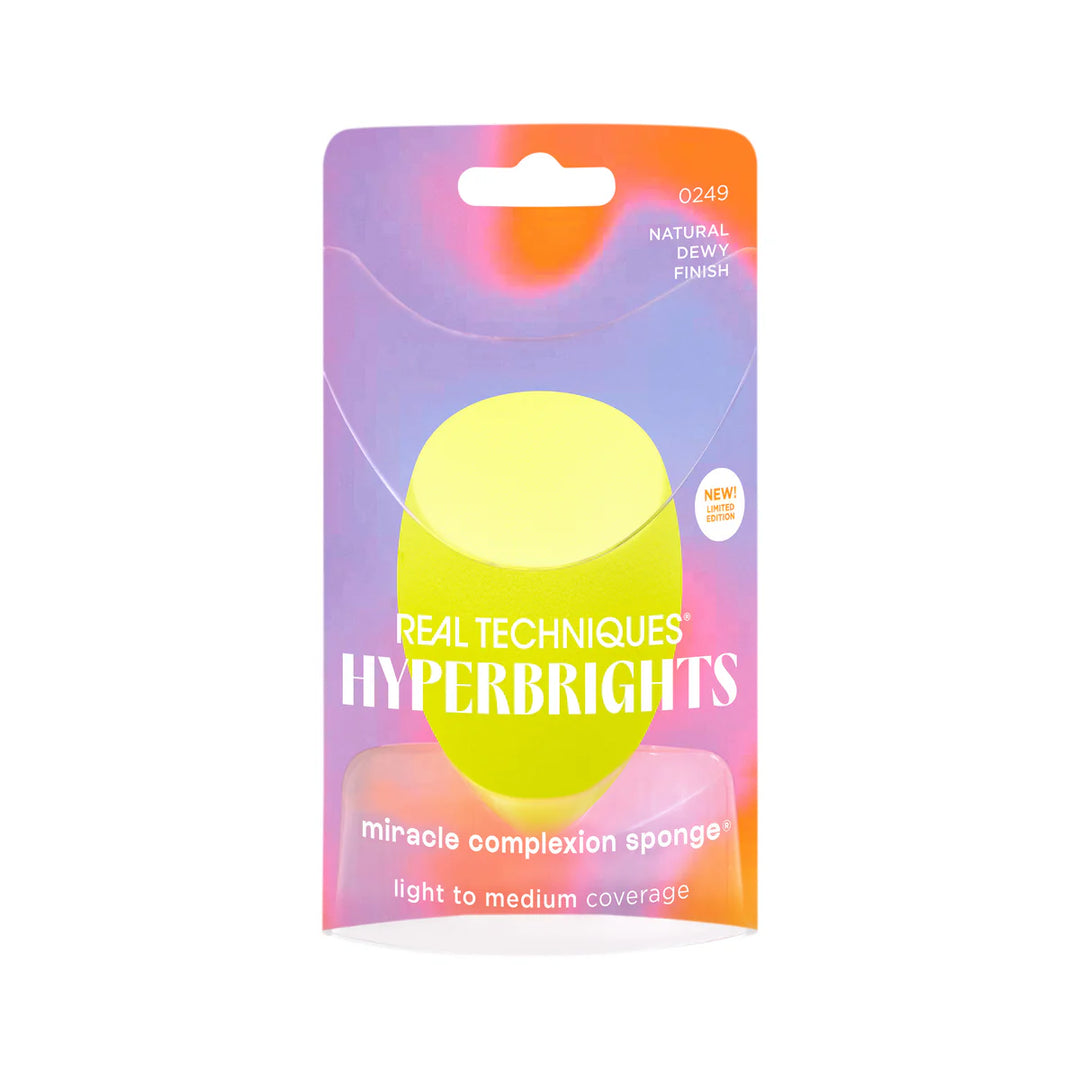 Real Techniques Hyperbrights Miracle Complexion Sponge | ريل تكنيك اسفنجة مكياج هايبر برايتس