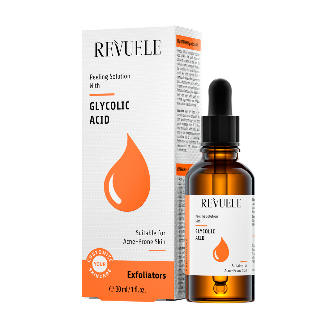 CYS çareseriya pijandinê Glycolic acid - 30ml | Serum Revuel Glycolic Acid - 30 ml