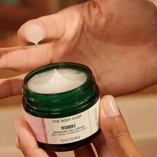 The Body Shop Vitamin E Moisture Gel Cream - 50ml | ذا بودي شوب جل كريم مرطب للوجه - 50 مل