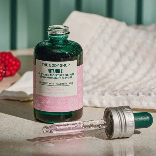 The Body Shop Vitamin E BI-phase moisture Serum - 30ml | ذا بودي شوب سيروم ذو طورين بالفيتامين اي - 30 مل