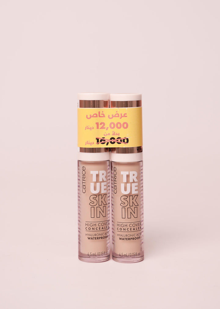 Catrice True Skin High Cover Concealer Offer - 4.5ml | كاتريس عرض كونسيلر - 4.5 مل