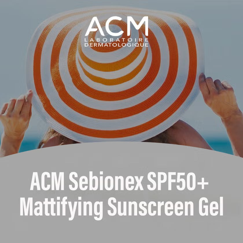 ACM Sebionex Spf 50+ Mattifying Sunscreen Gel - 40ml |  اي سي ام جل واقي شمس بعامل حماية  50+ مضاد للمعان 40 مل